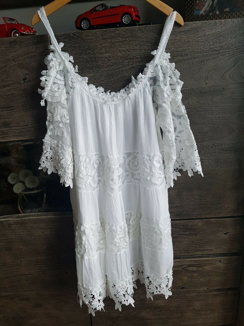 *** Neu ~ Minikleid ~ Bluse ~ Tunika ~ Spitze ~ Ausgefallen ***