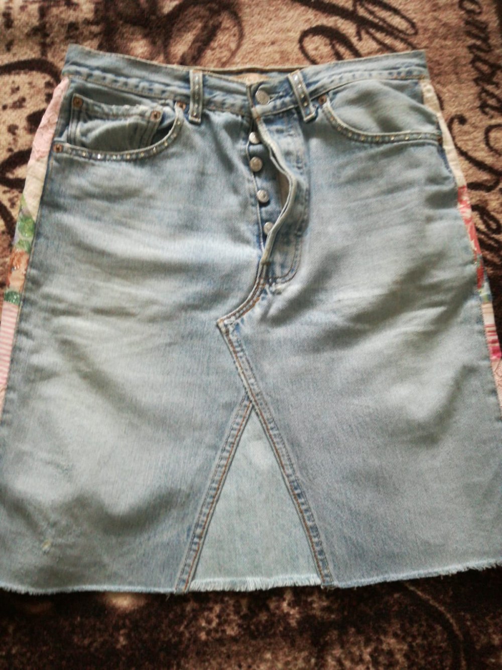 *** Crazy ~ Ausgefallen ~ Jeans ~ Rock ***