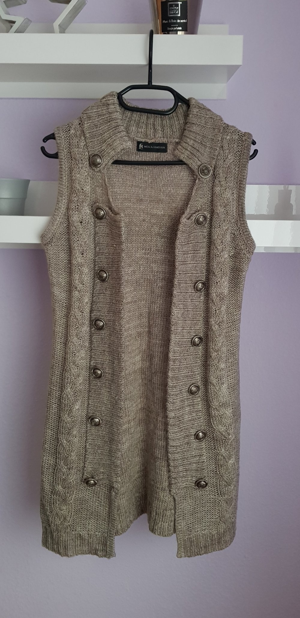 Cardigan, Strickweste Military Style