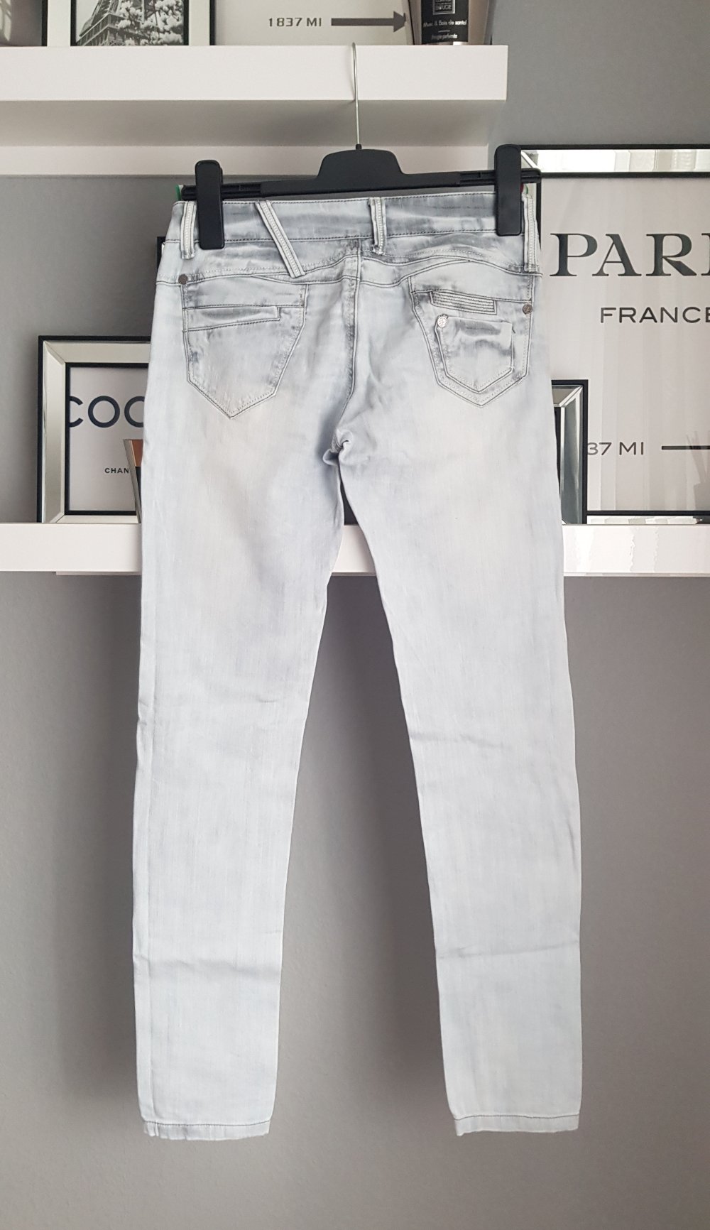 Jeanshose hellgrau