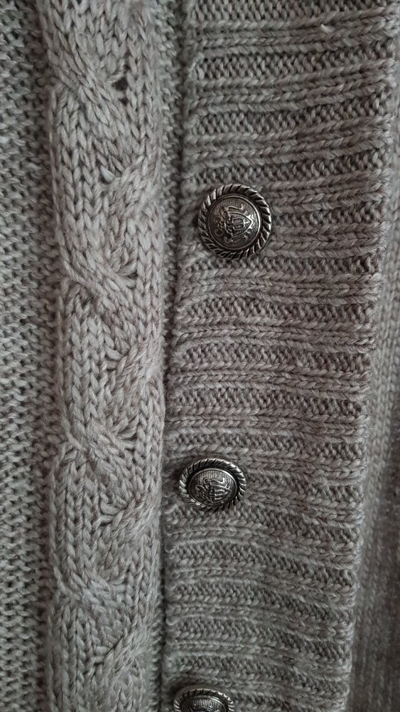 Cardigan, Strickweste Military Style