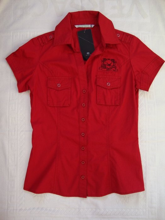 Kurzarm Hemd, Bluse