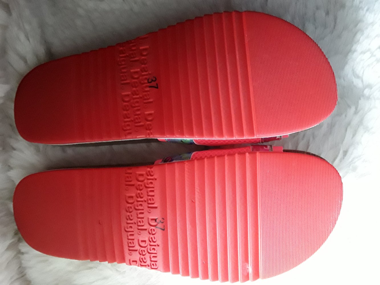 Neonrosa coole Desi - Schlappen Bio 11 Nora