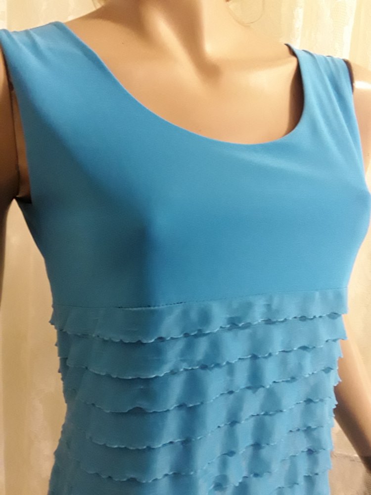Minikleid in Türkis 