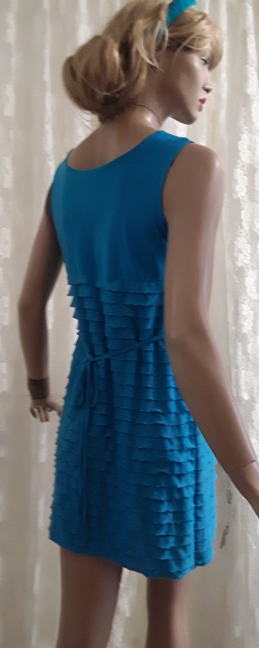 Minikleid in Türkis 