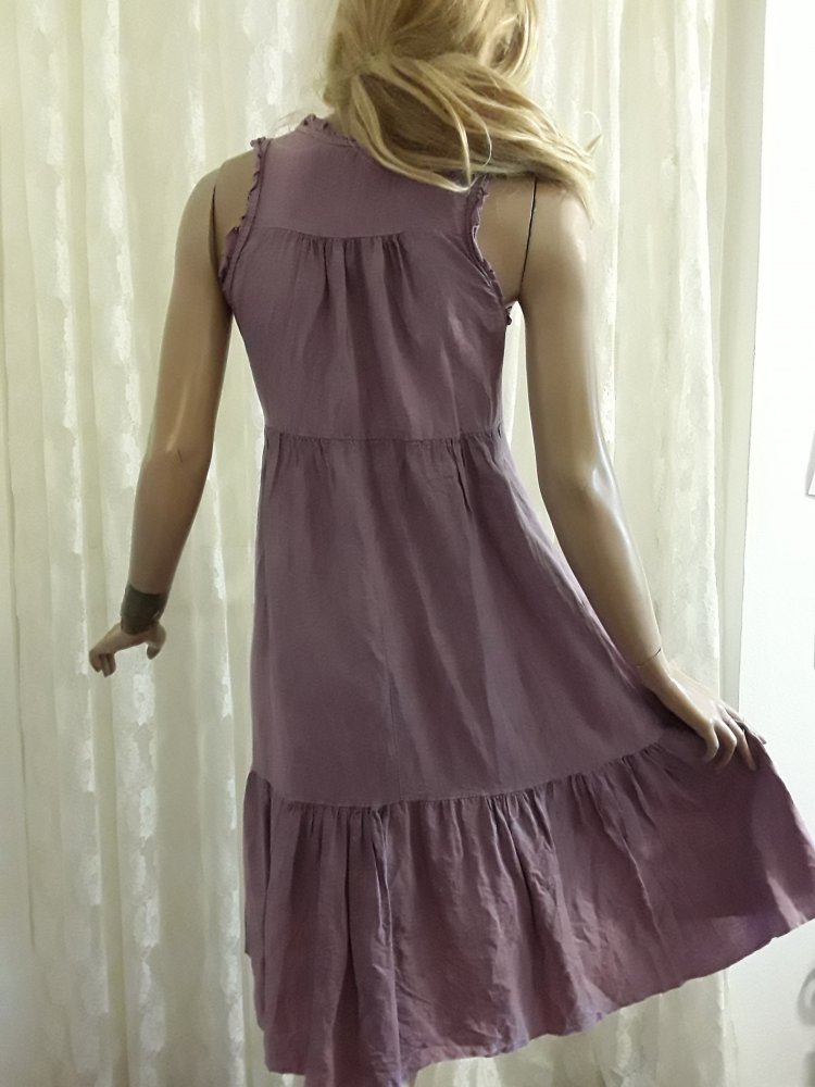 Leinenkleid im Empire-Style 36/38