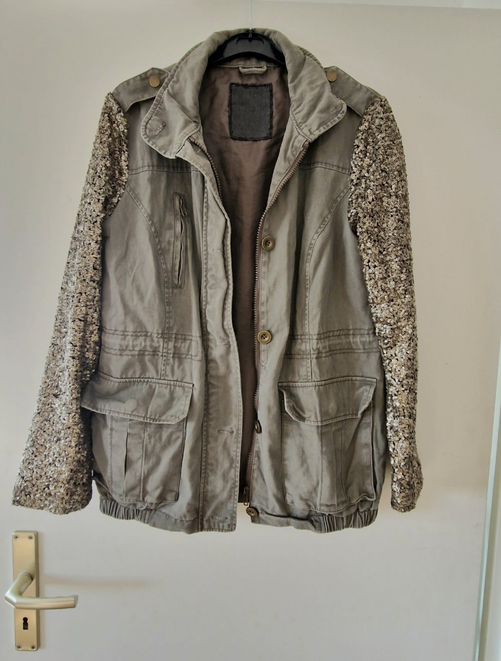 Jacke Pailletten Atmosphere gr 36