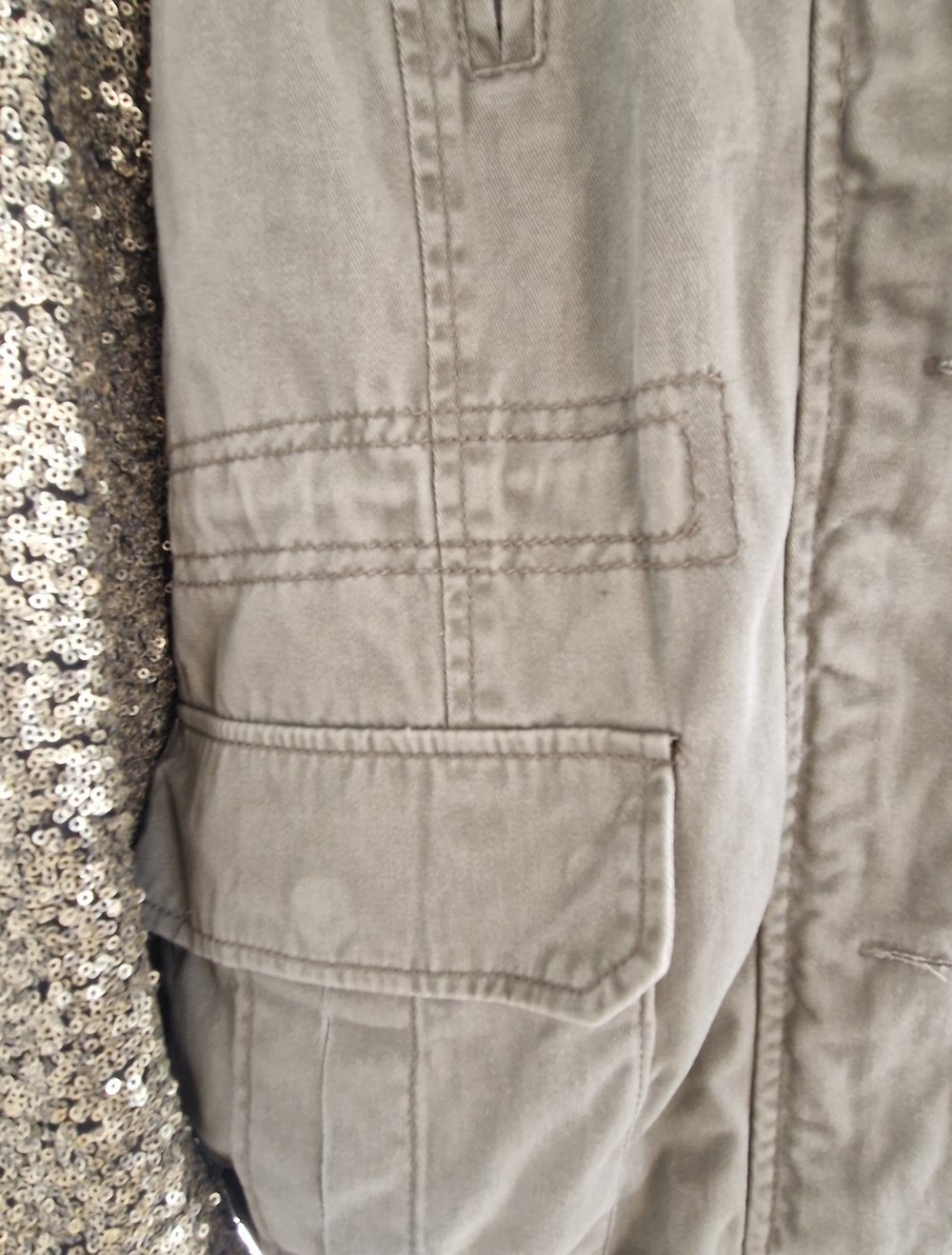Jacke Pailletten Atmosphere gr 36