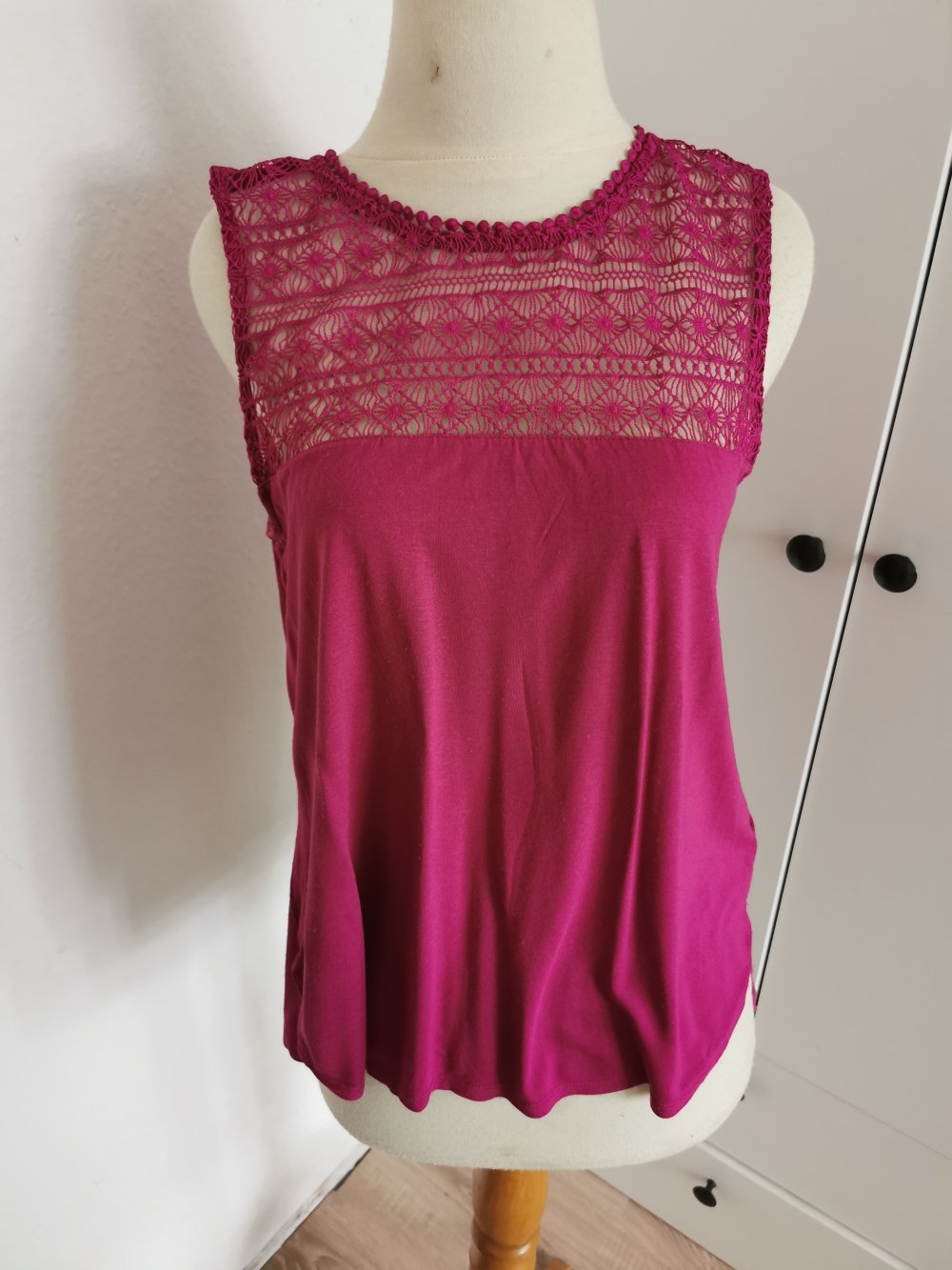 Top in fuchsia H&M gr S