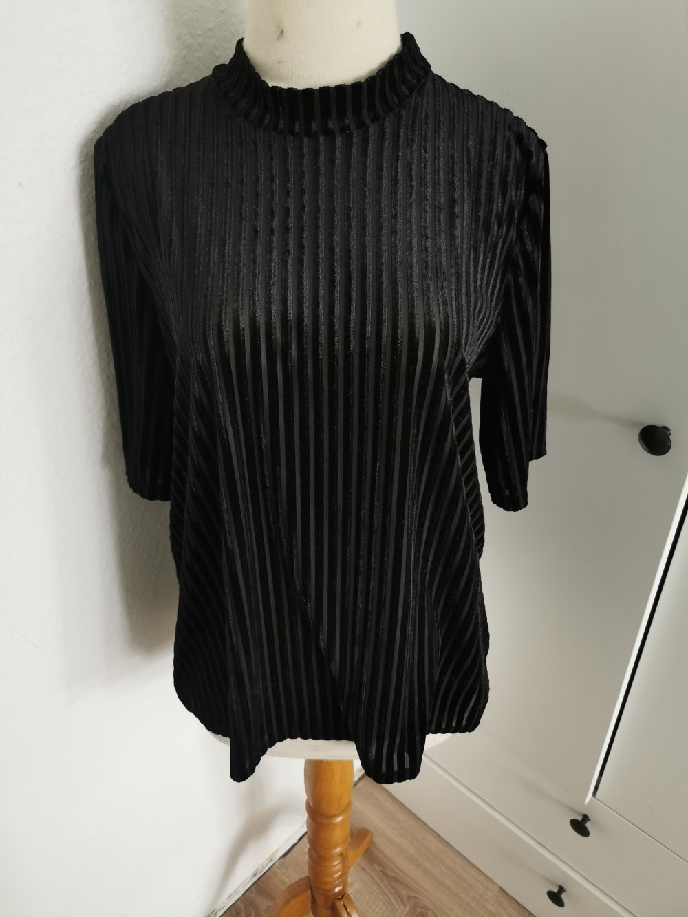 Samt Shirt gr L