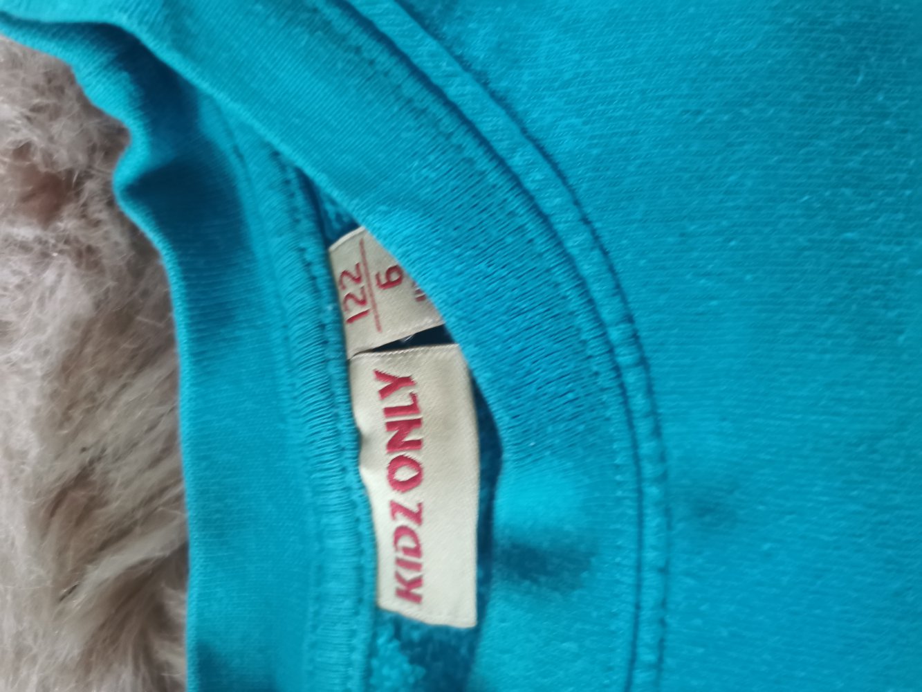 Pullover türkis gr 122