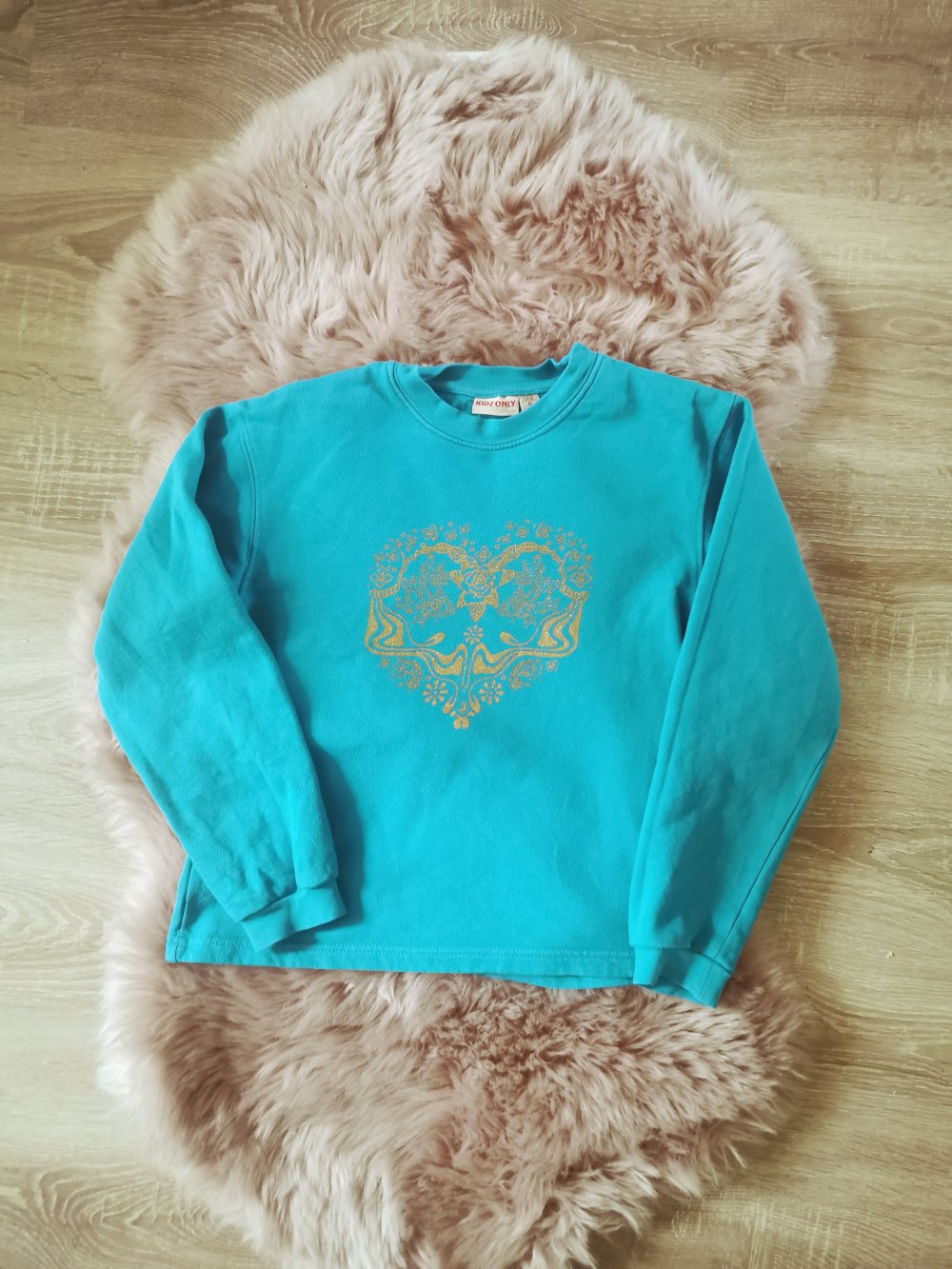 Pullover türkis gr 122