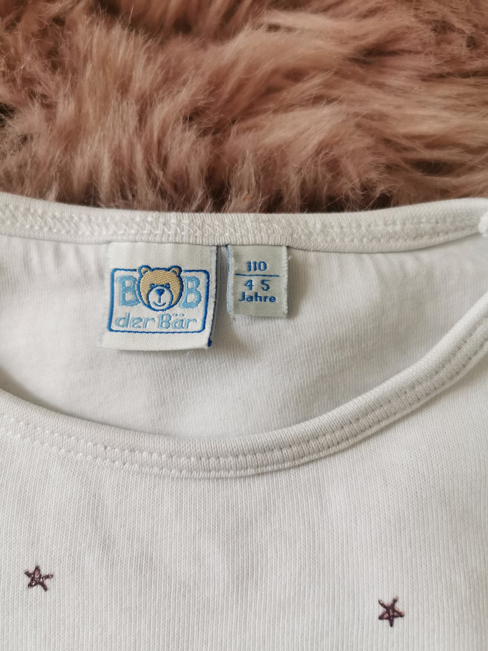 Pullover mit Reh gr 110 
