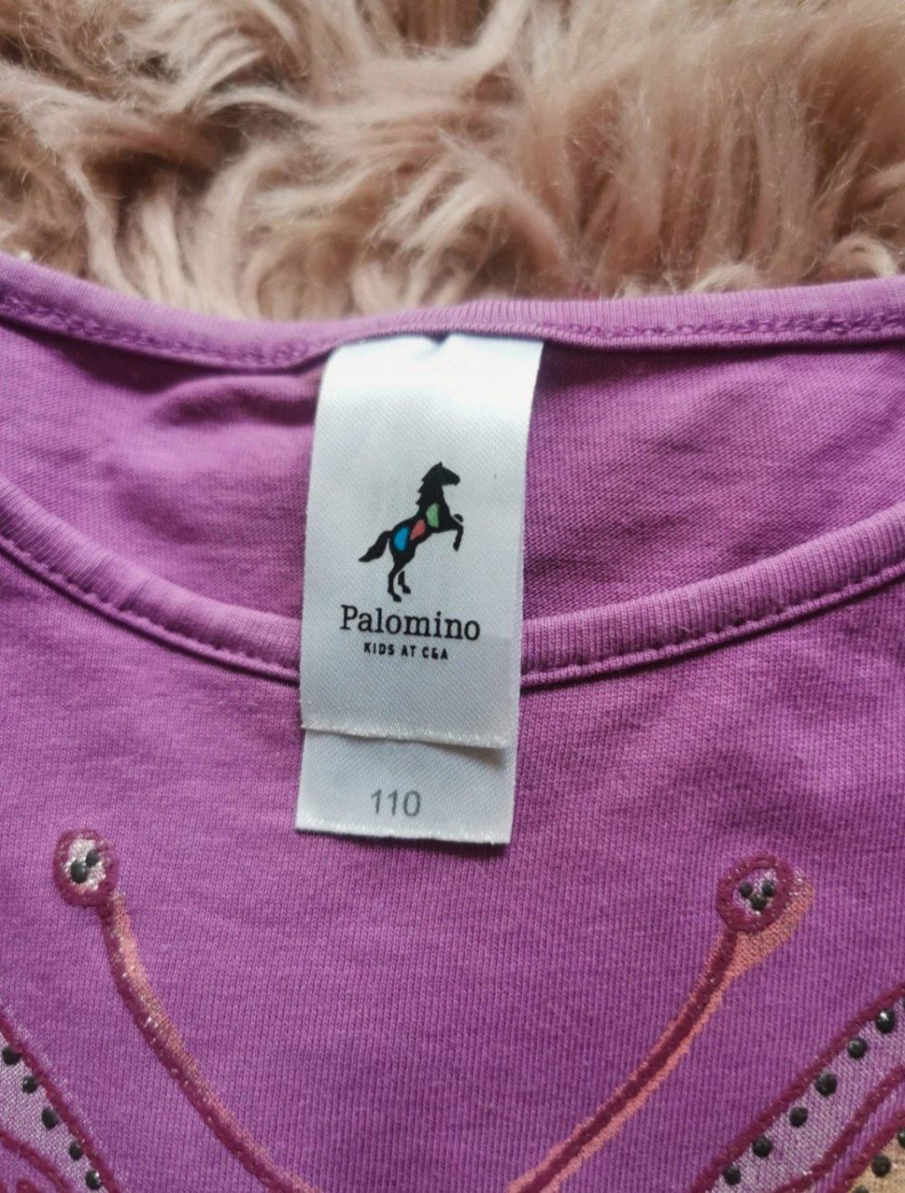 T Shirt Lila Schmetterling 110 Palomino