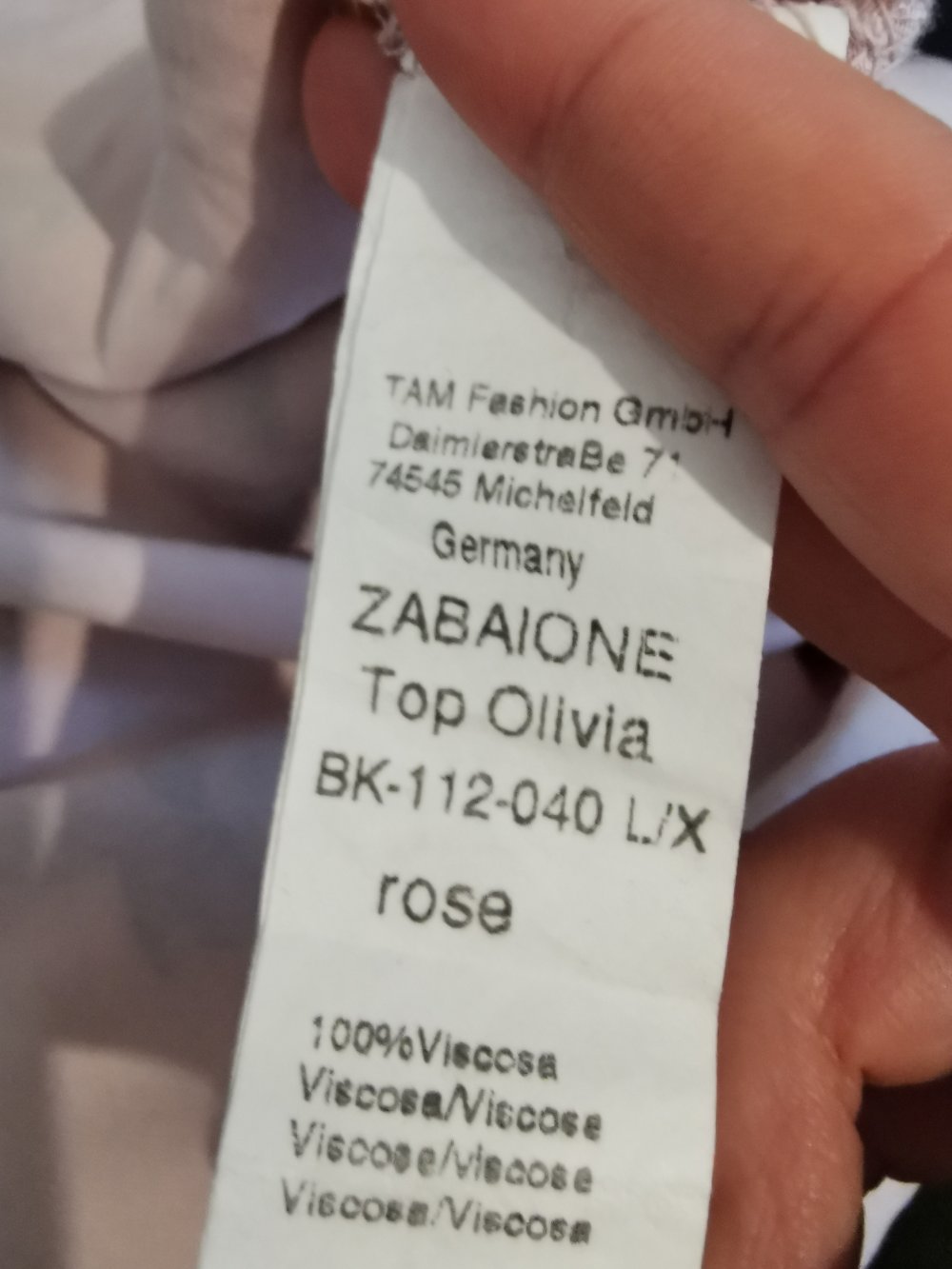Top rosa Blumen 40 42