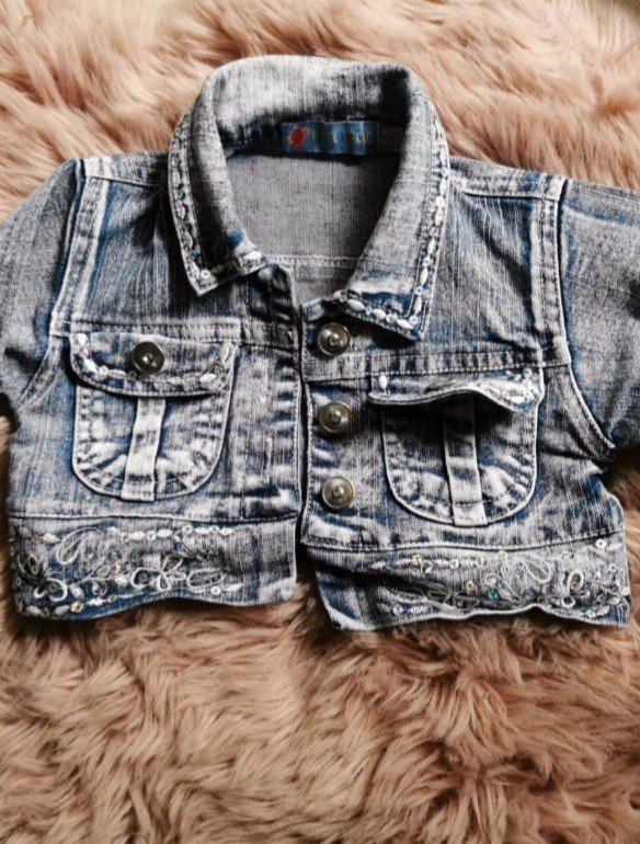 Jeans Bolero Jäckchen 86-98