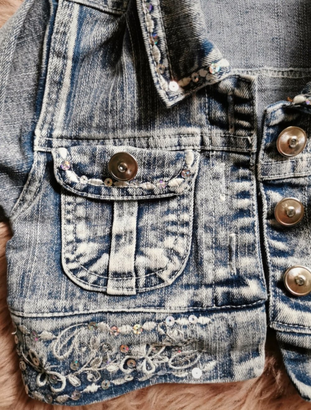 Jeans Bolero Jäckchen 86-98
