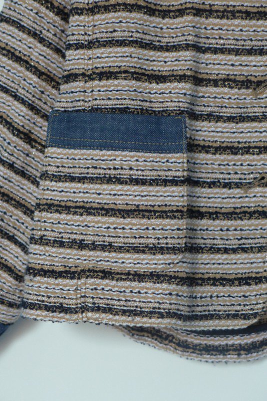 Madeleine Pfiffige Boucle Jacke Jeans