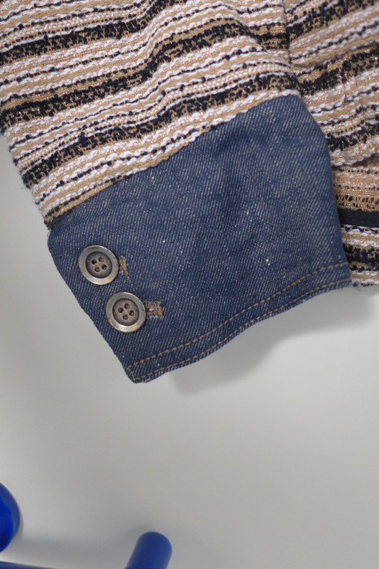 Madeleine Pfiffige Boucle Jacke Jeans