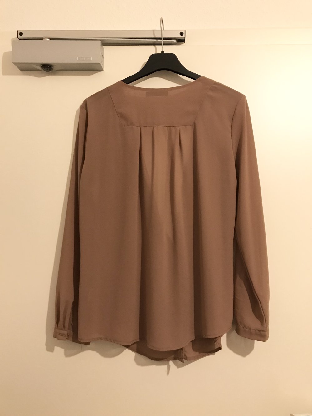 Chiffonbluse rostfarben 