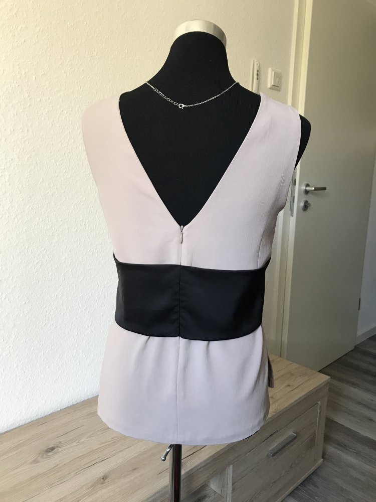 Blusentop taupe, Gr.38/gern Tausch in Gr. 40