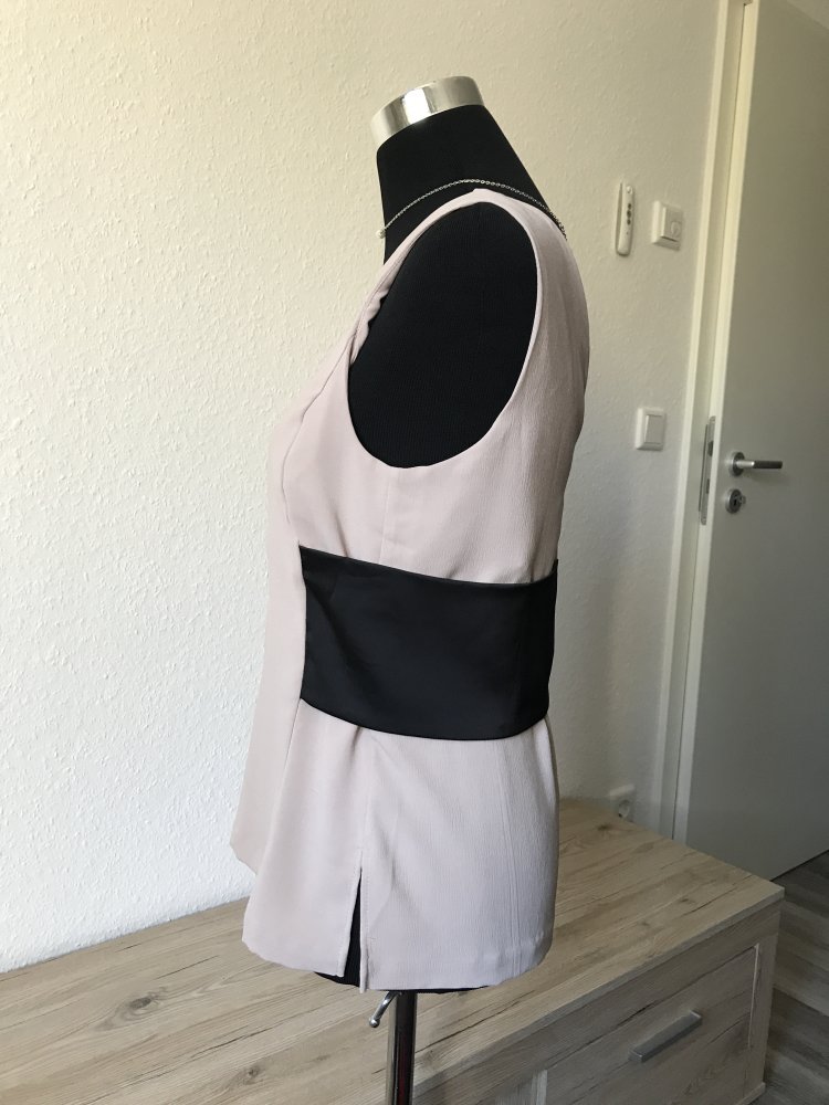 Blusentop taupe, Gr.38/gern Tausch in Gr. 40