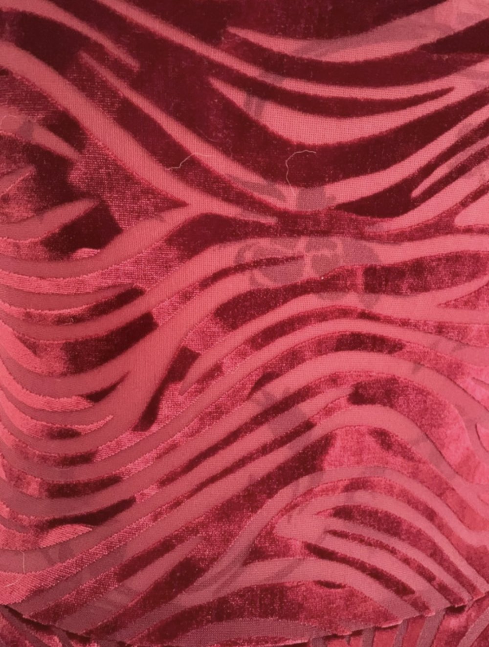 Schößchenkleid mit Samtoberteil, Gr. 36/38