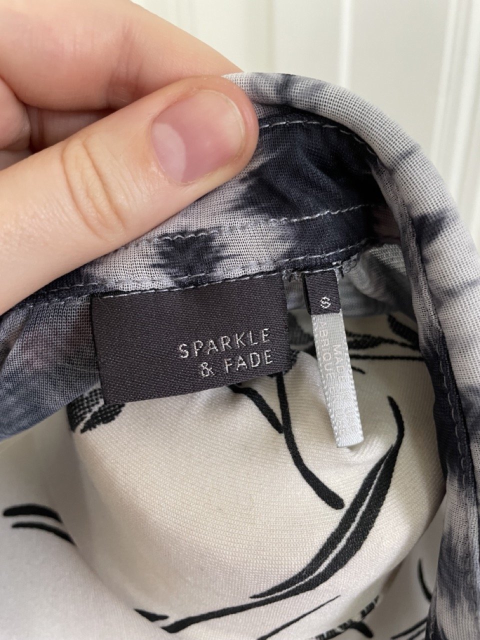 Coole Bluse von Sparkle&Fade, Gr. S