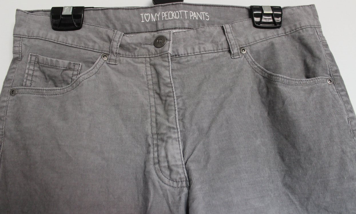 Hellgraue Cordhose Gr. 44