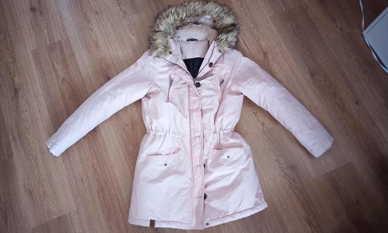  Ernstings Family Wintermantel Rosa L/40