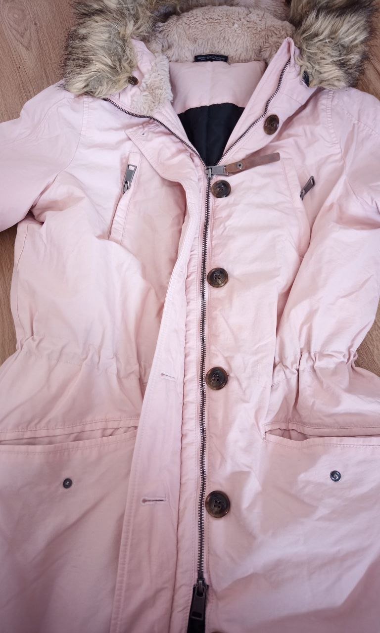  Ernstings Family Wintermantel Rosa L/40