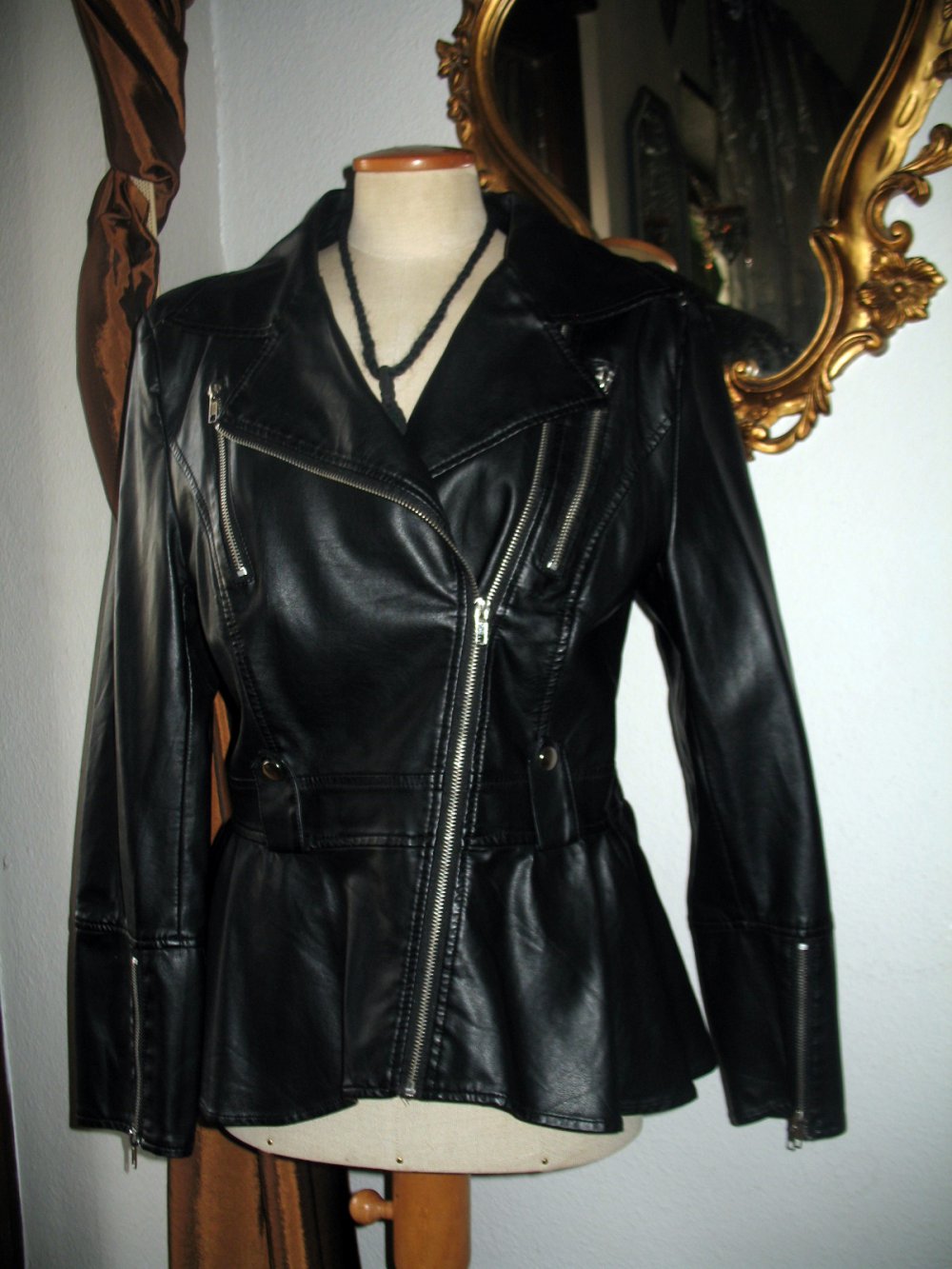 Tolle Kunstlederjacke