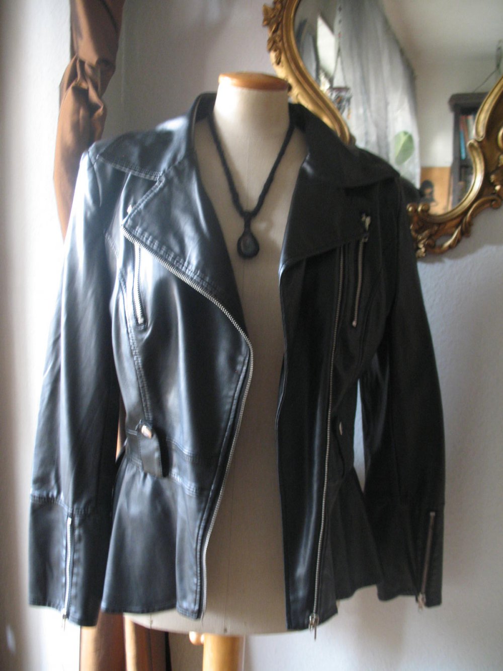 Tolle Kunstlederjacke