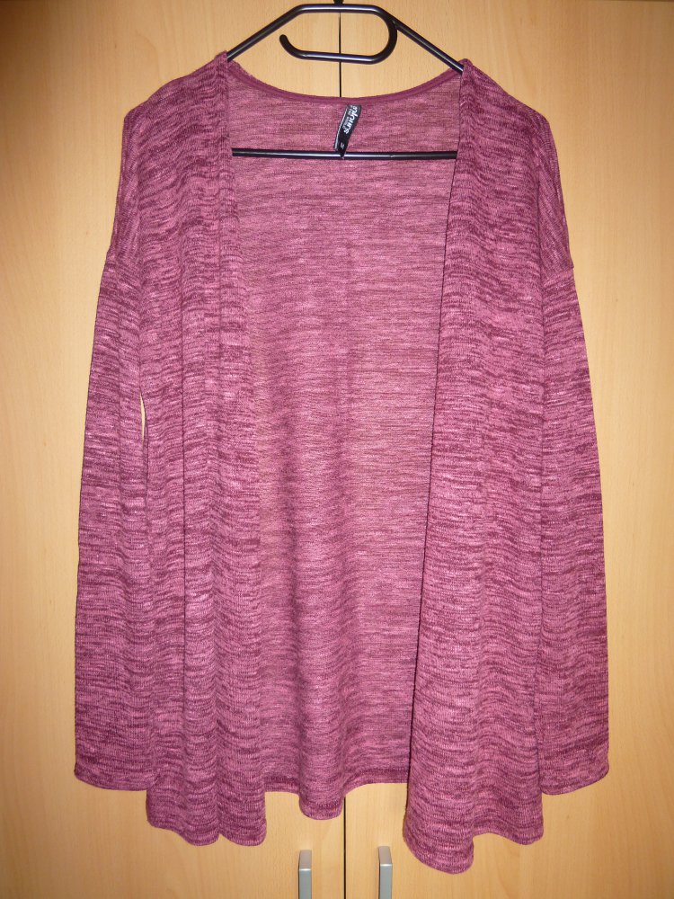 Pinker Cardigan, Größe M