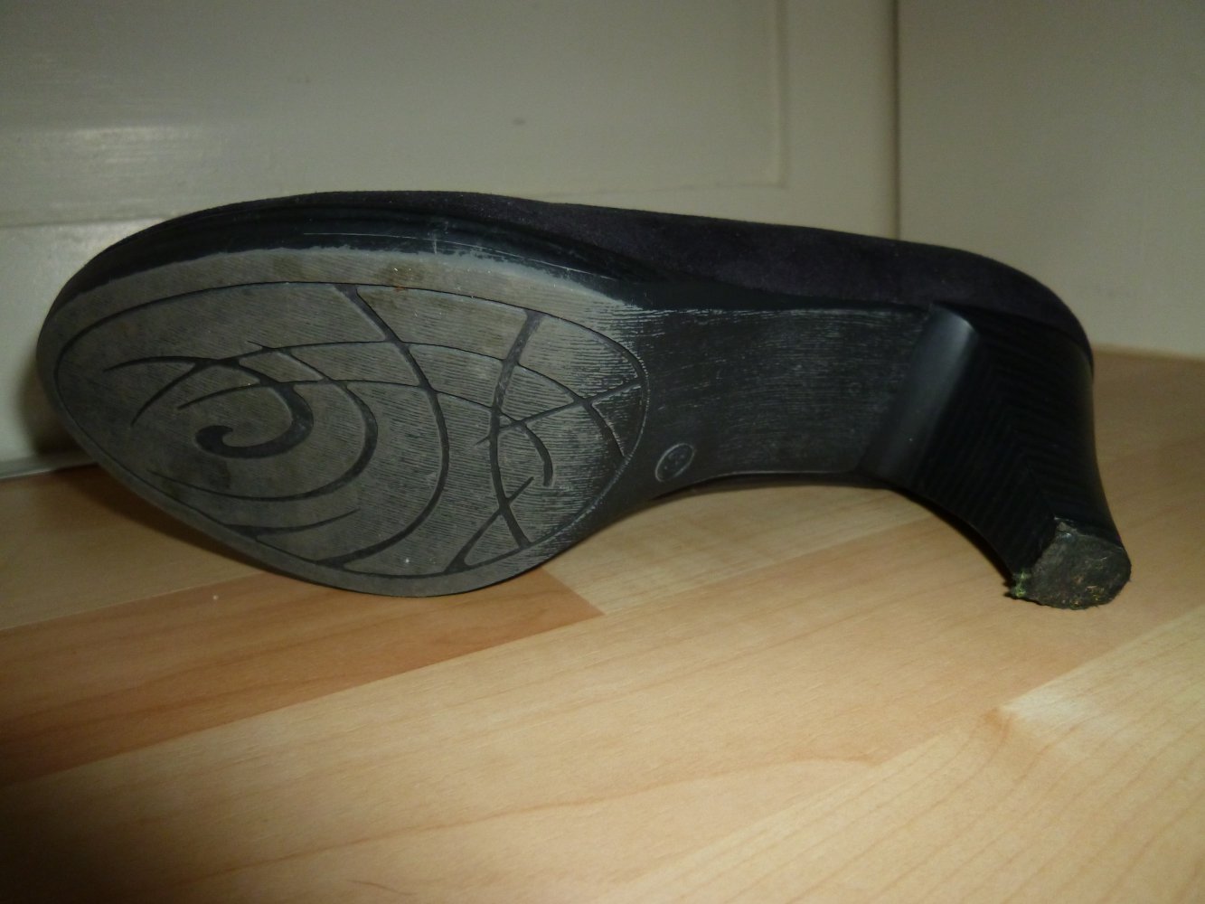 Schwarze Pumps, Marco Tozzi, Größe 40, Absatz 8 cm