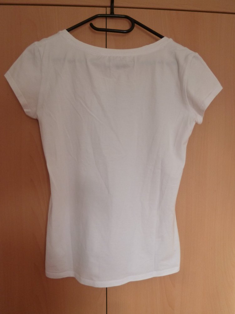 Weißes T-Shirt, Größe M