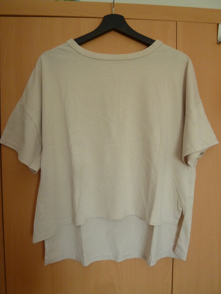 Beiges T-Shirt, Größe M