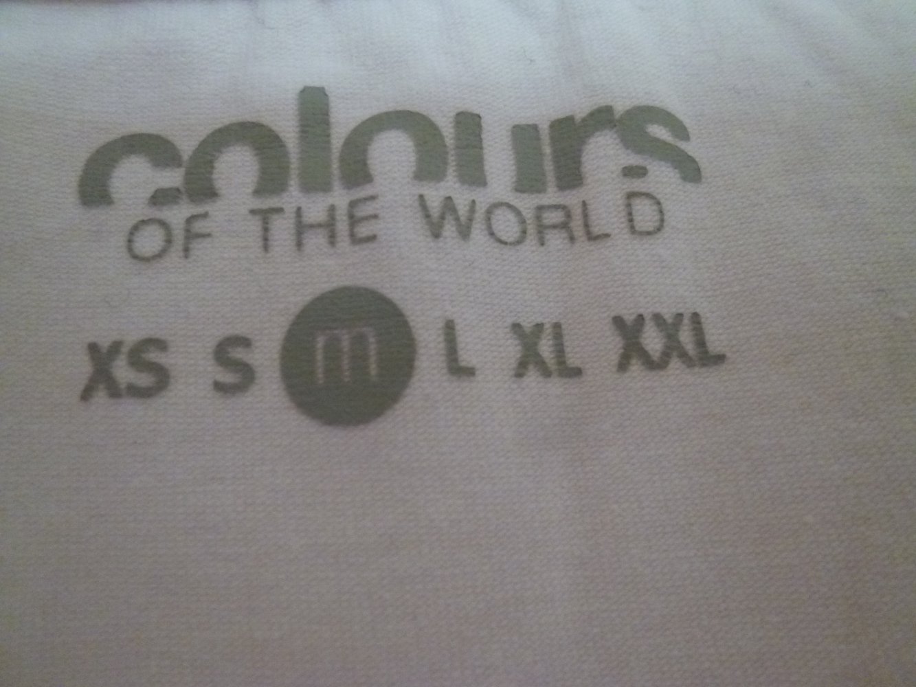 Weißes T-Shirt, Größe M