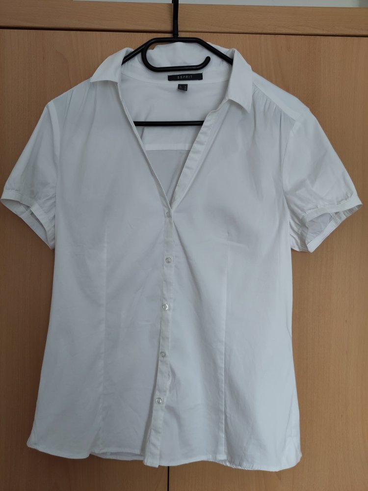 Weiße kurze Bluse