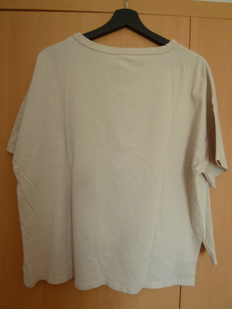 Beiges T-Shirt, Größe M