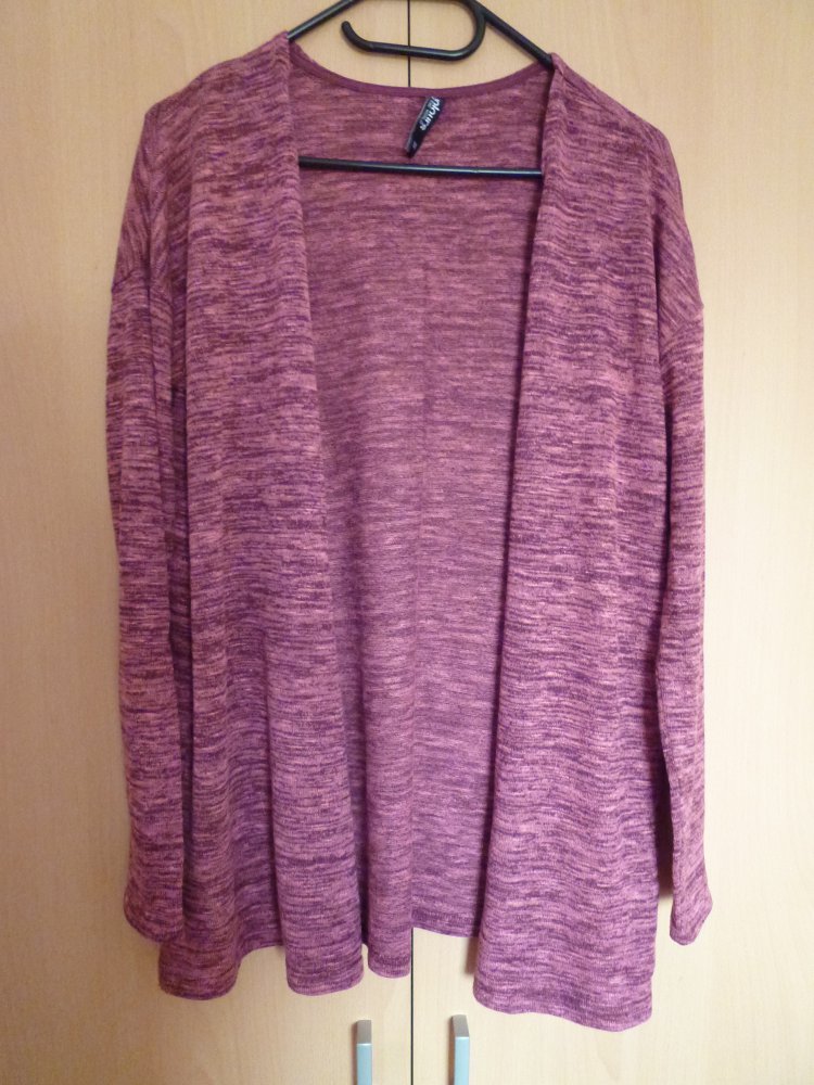Pinker Cardigan, Größe M