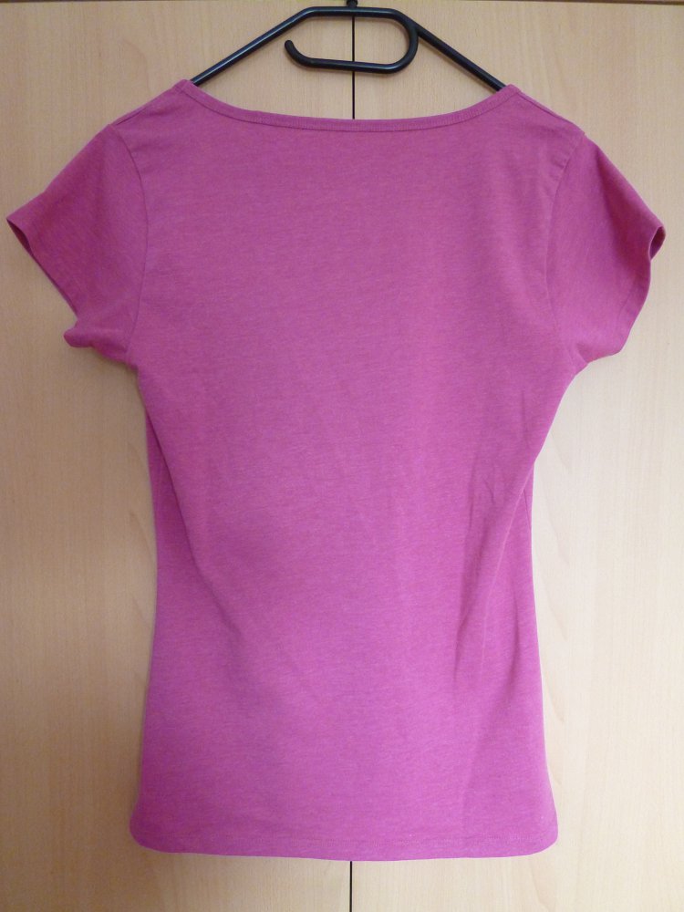 Pinkes T-Shirt, Größe L