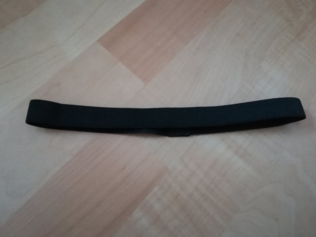 Schwarzes Haarband 50 cm 