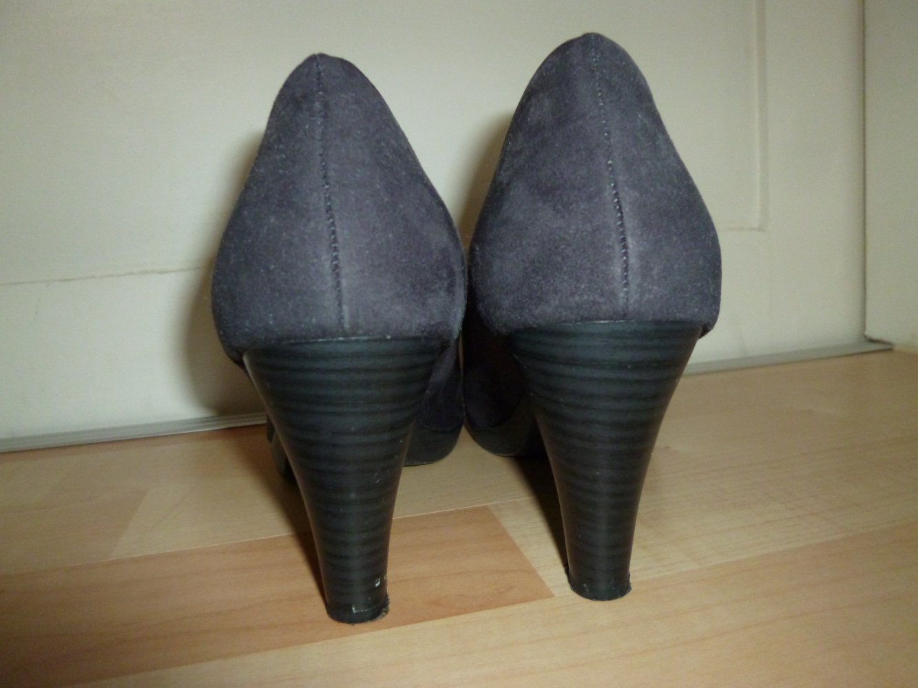 Schwarze Pumps, Marco Tozzi, Größe 40, Absatz 8 cm