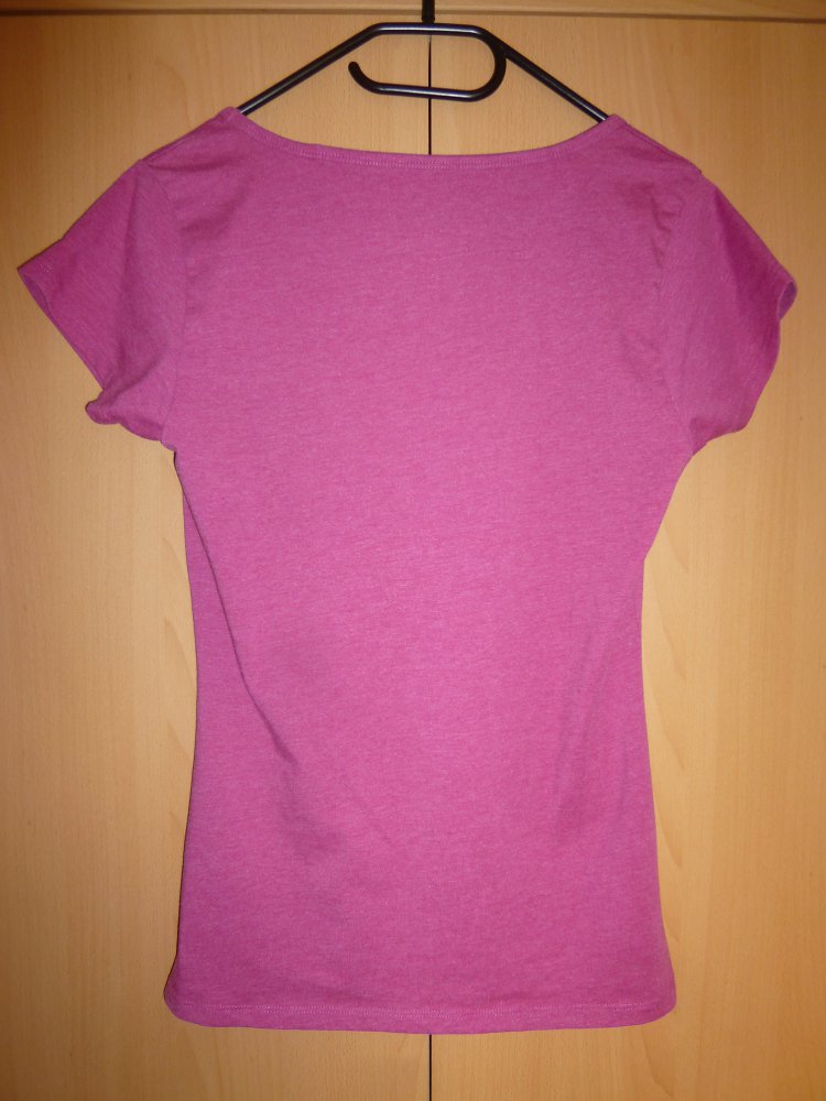 Pinkes T-Shirt, Größe L