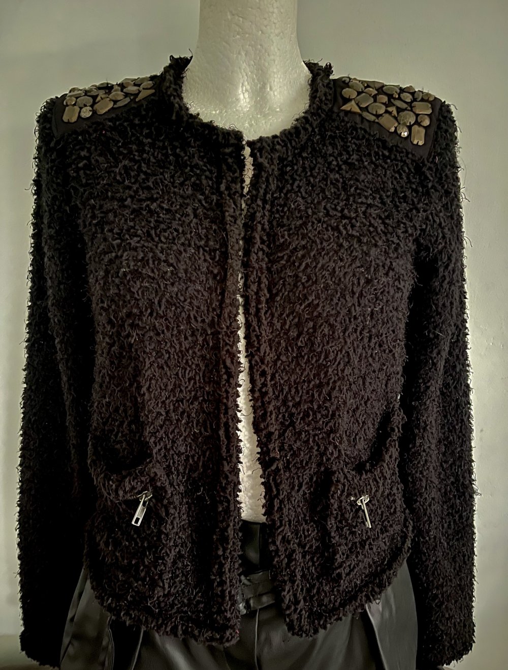 Only Boucle Jacke Gr.S