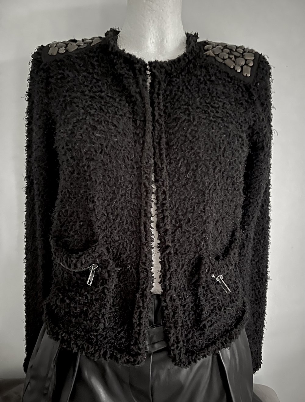 Only Boucle Jacke Gr.S