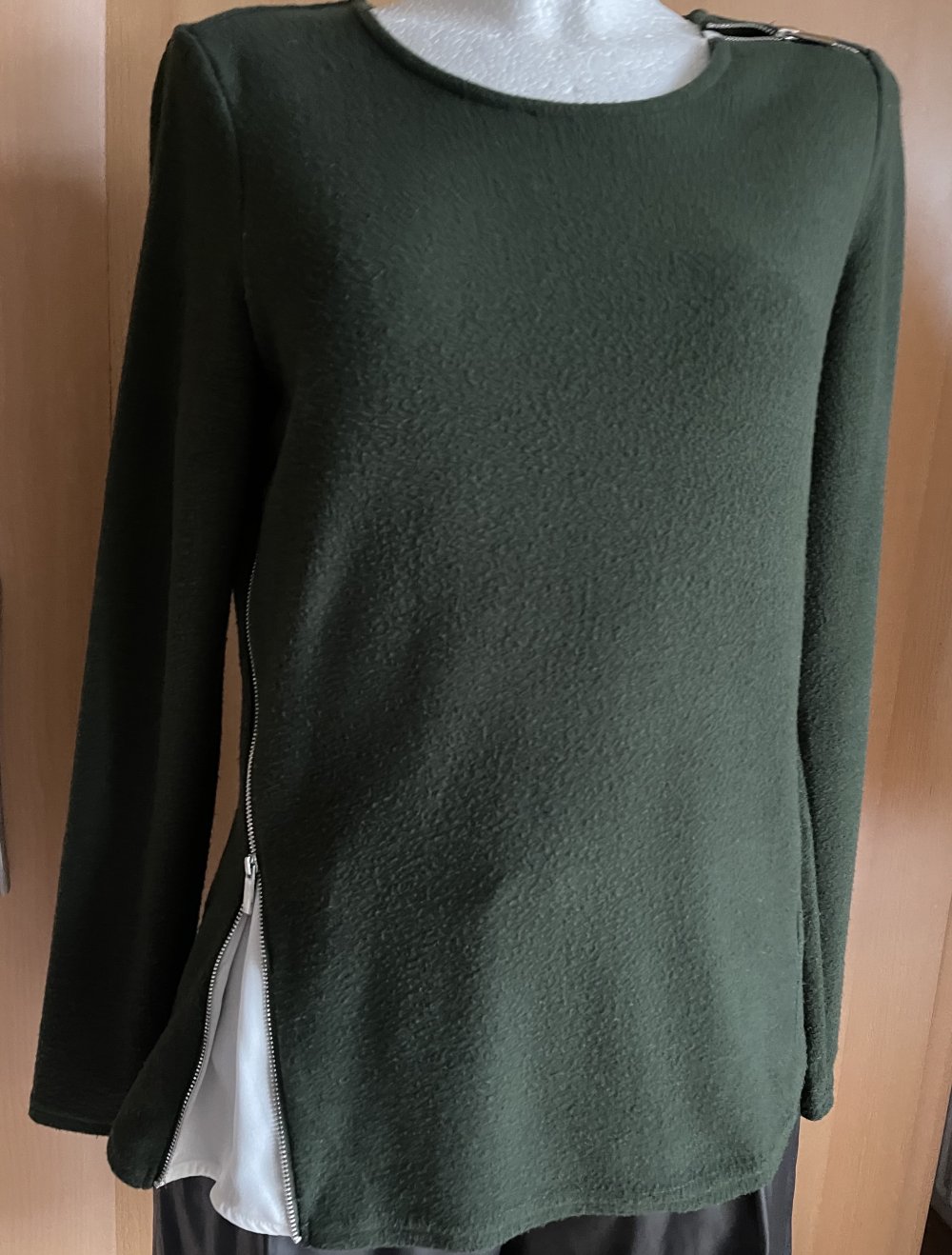 Vero Moda Pullover mit Chiffon Gr. M