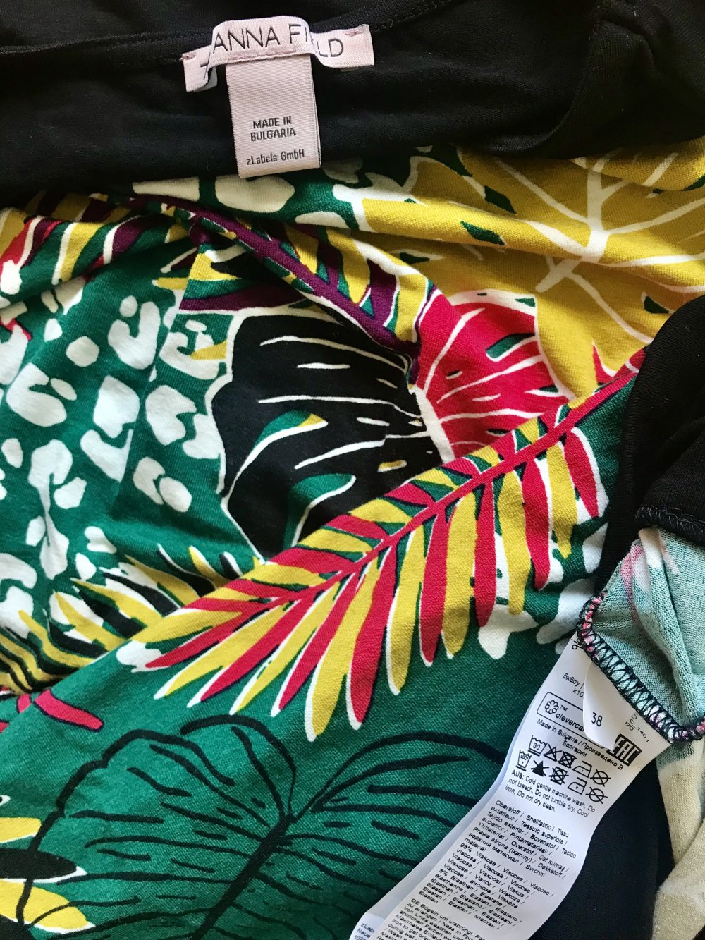 Buntes Sommer Kleid Gr.38, ungetragen neu