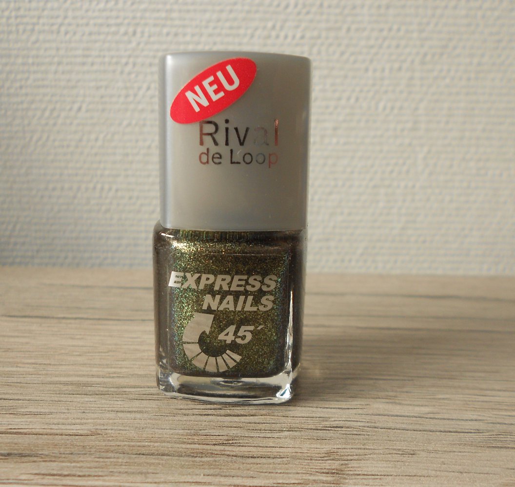 Nagellack dunkelgrün mit Schimmer - Rival de Loop